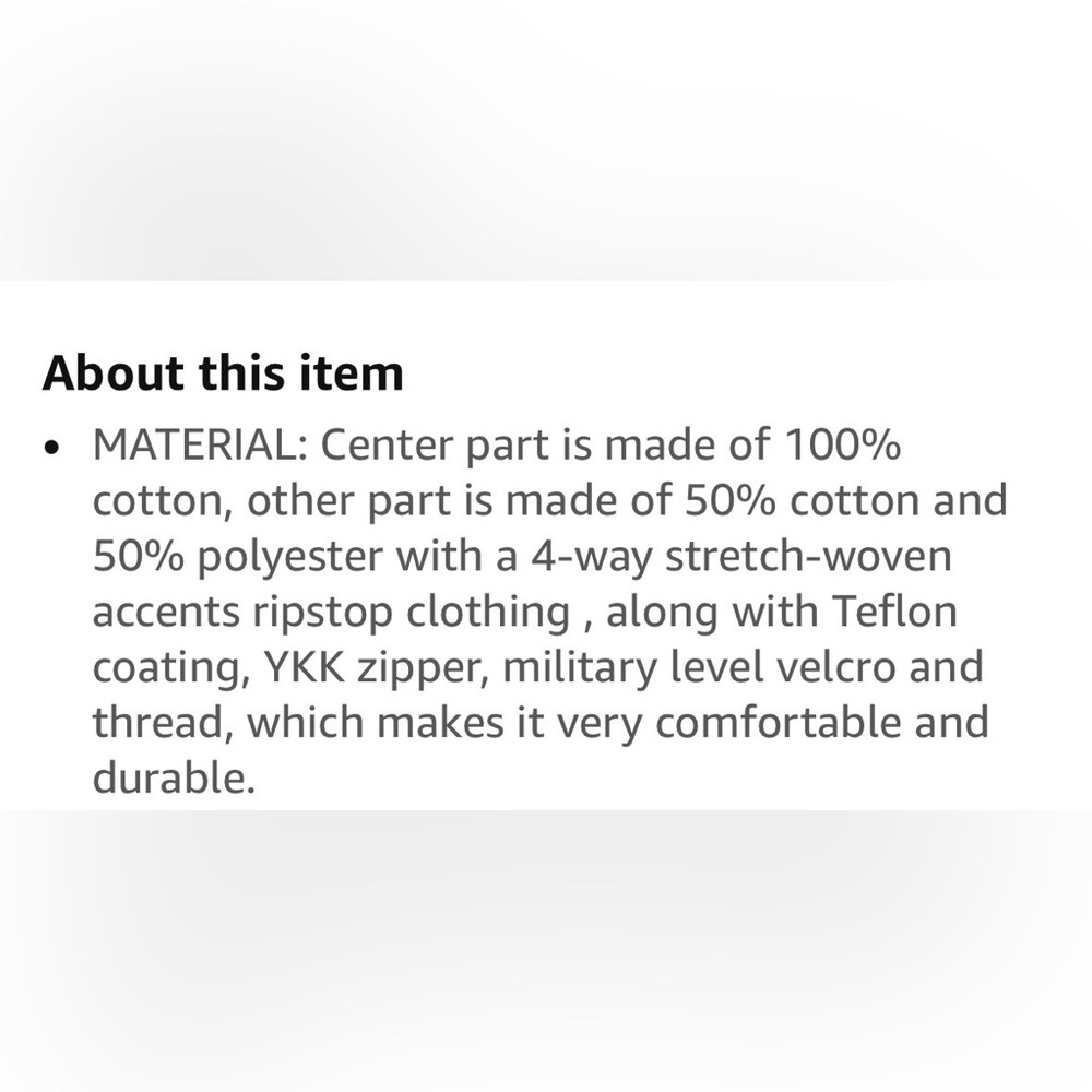 Men's Combat Shirts Tactical Long Sleeve Shirt With Elbow Pads Military BDU L - Picture 10 of 10